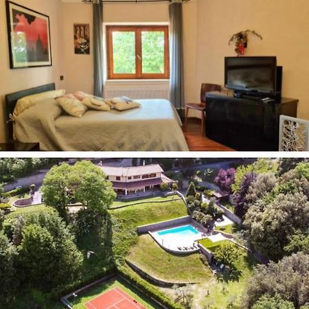 Villa Carolina - Piscina E Parco Panoramico 坎帕尼亚诺·迪罗马 外观 照片