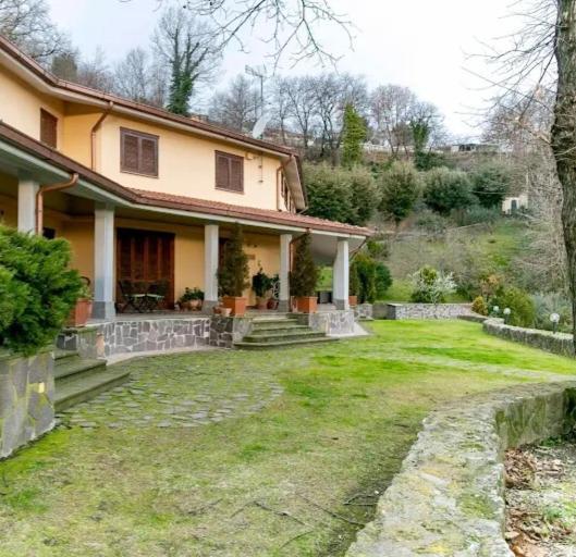 Villa Carolina - Piscina E Parco Panoramico 坎帕尼亚诺·迪罗马 外观 照片